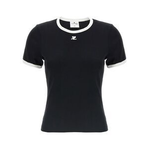 Courreges Women's Signature Contrast T-Shirt